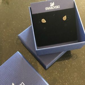 Swarovski stud earrings - brand new in box.